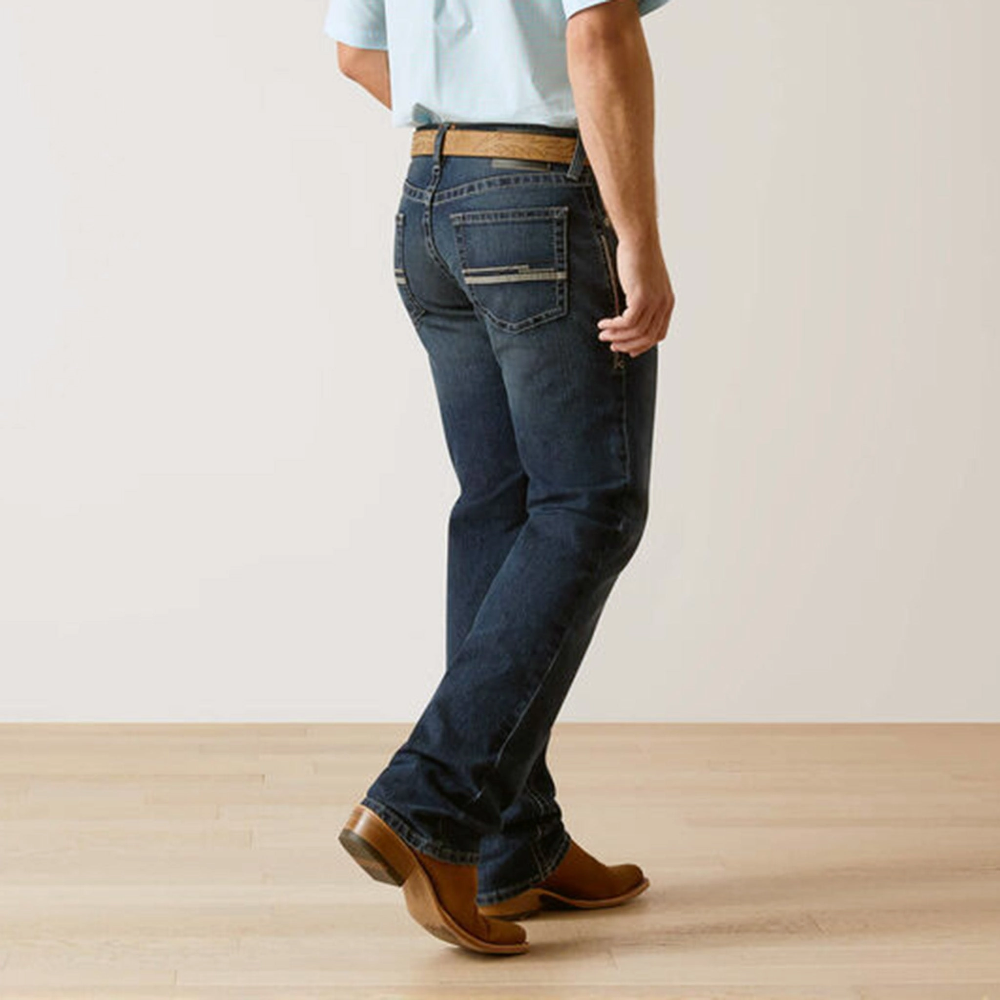 Autumn Days Outdoor Enthusiast Streetwear Fan Morning Stroll Evening Stroll Trend Setter Ariat Men's M4 Ferrini Boot Cut Jean