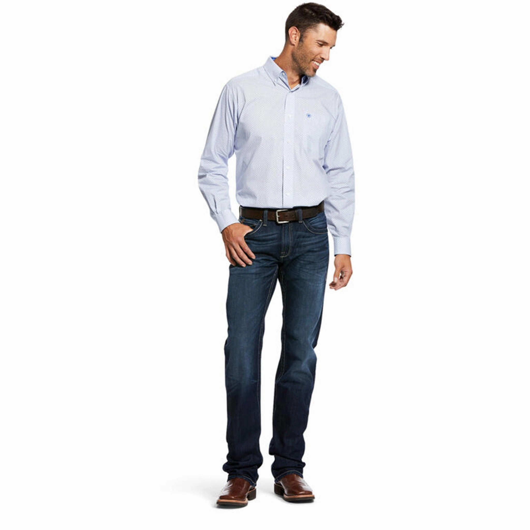 Ariat Men's M5 Straight Leg Robbie Jean Outfit Ideas Spring Attire