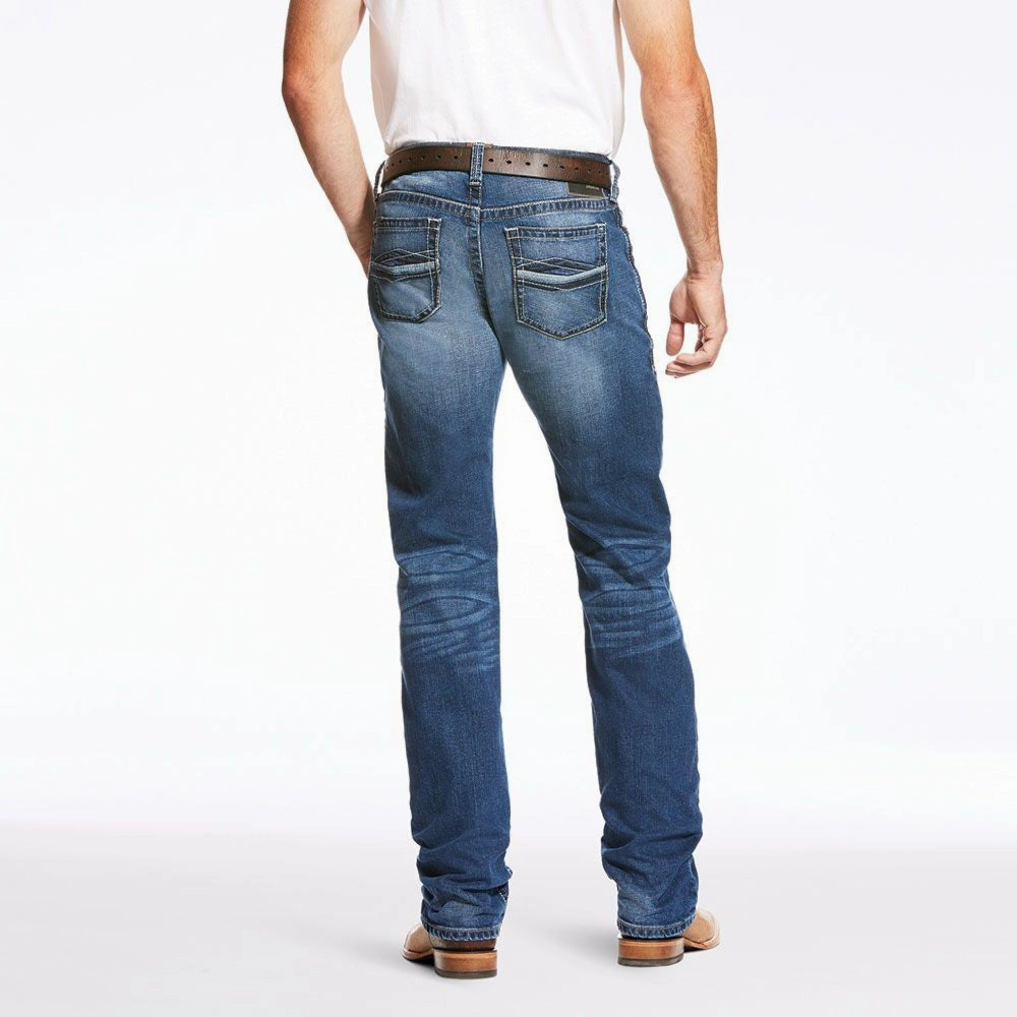 Anti Pilling Technology Cool Outfit Ariat Men's M7 Rocker Strait Jean