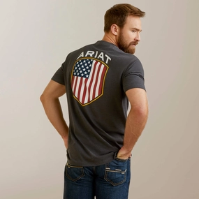 Ariat Men's Patriot Badge Tee Sustainable fashion