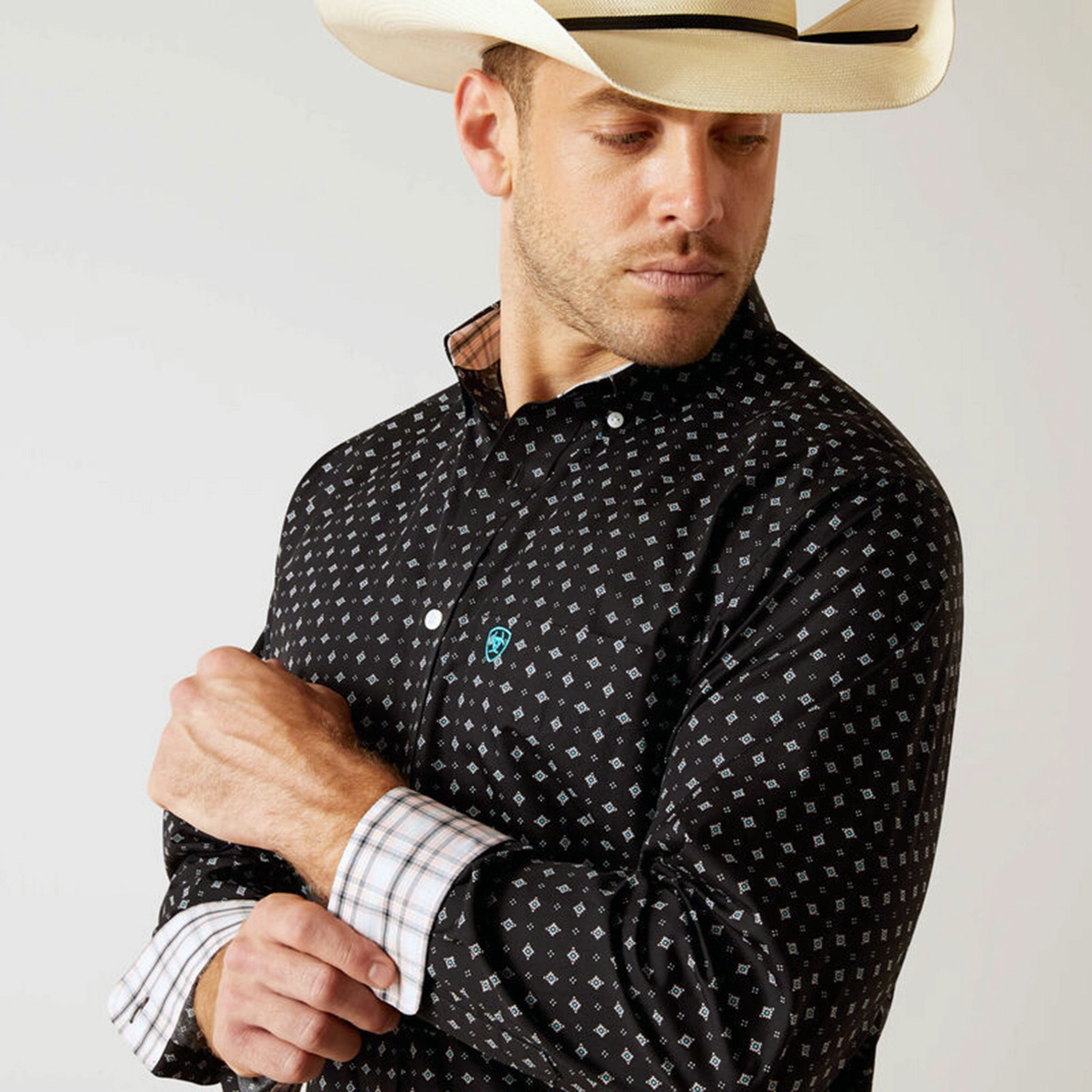 Ariat Men's Seth Black Shirt All-Weather Wear