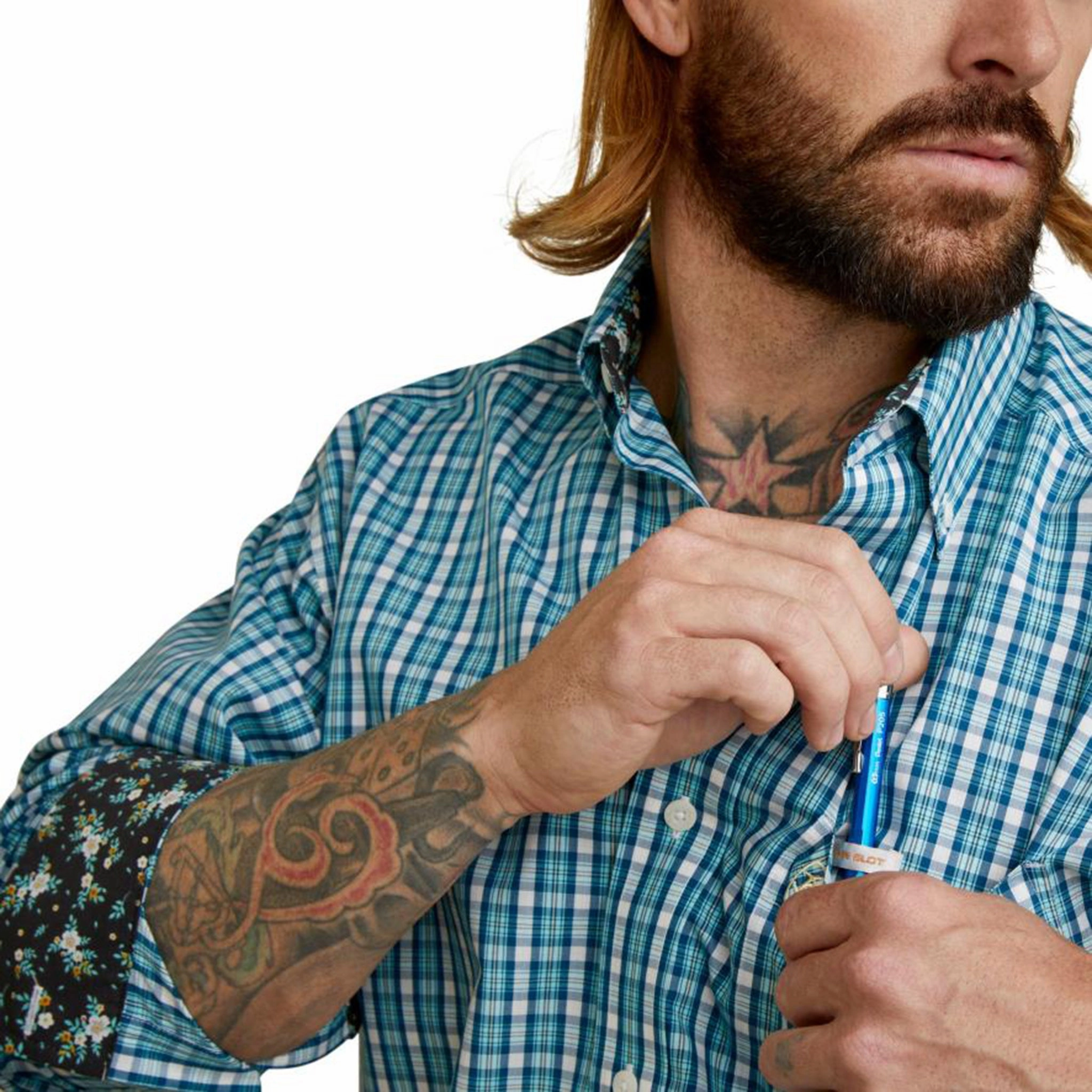 Functional Wear Fashion Statement Ariat Men's Wrinkle Free Cayden Classic Fit Long Sleeve