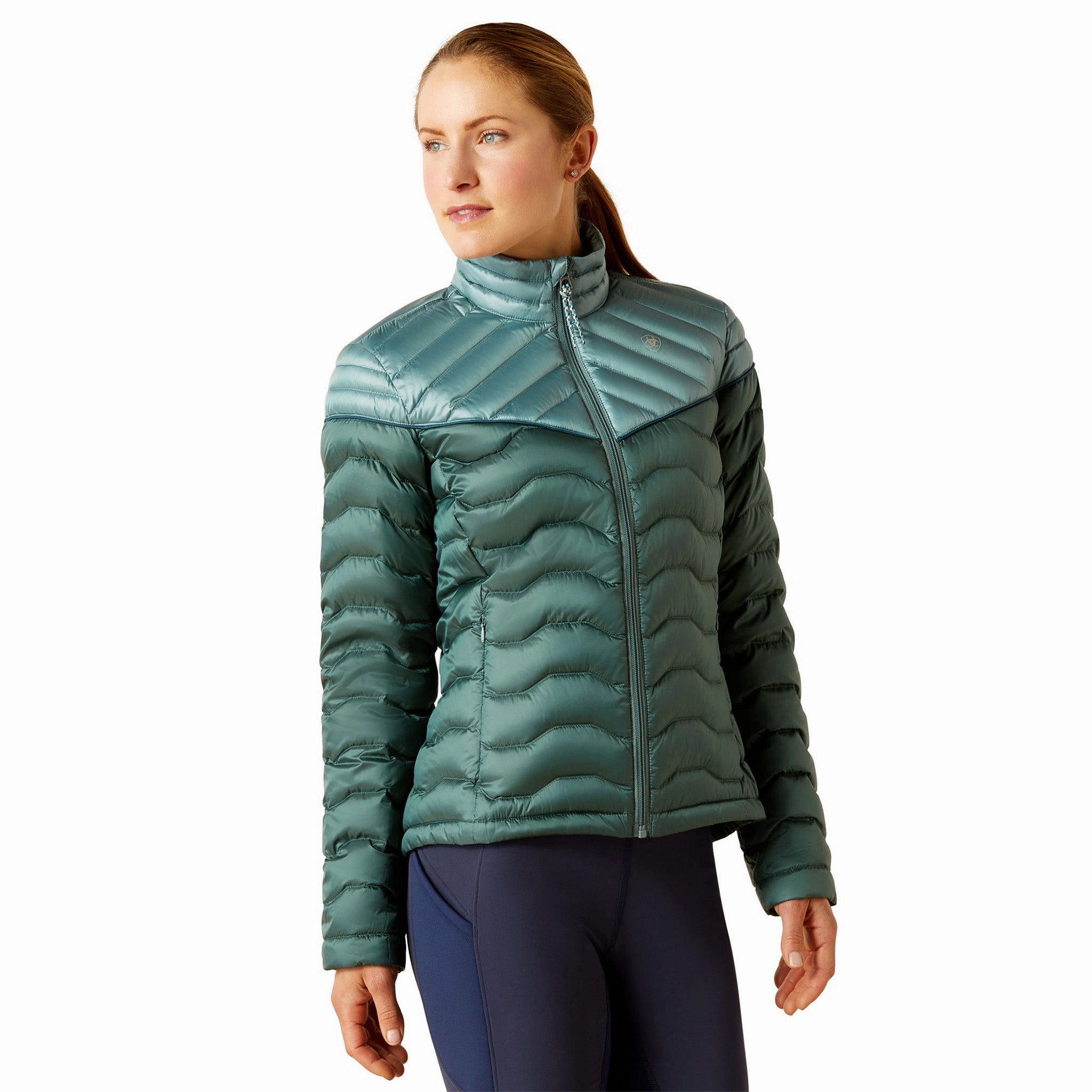 Ariat Women's Arctic Silver Ideal Down Jacket AntiStaticFinish