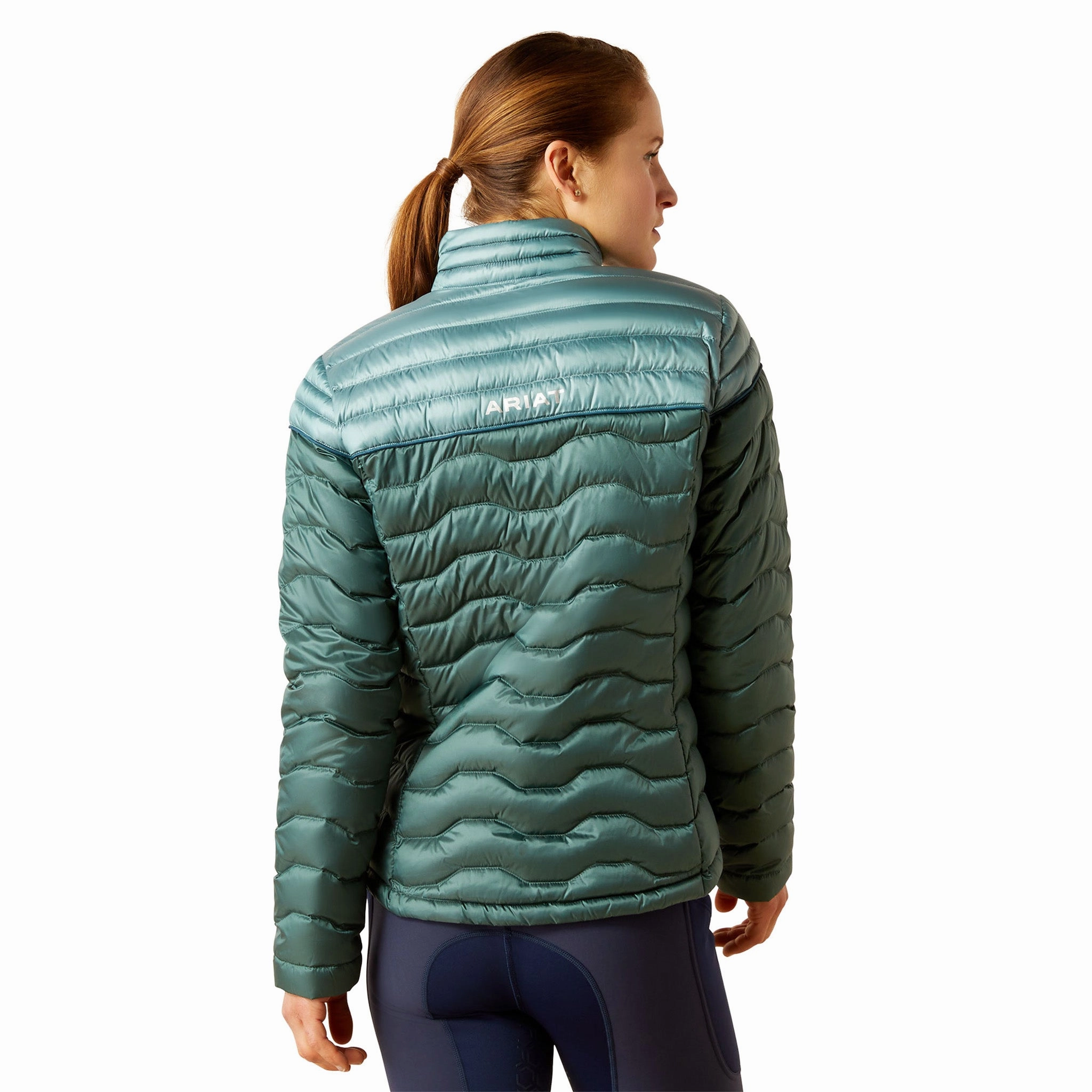 Ariat Women's Arctic Silver Ideal Down Jacket Multi pockets