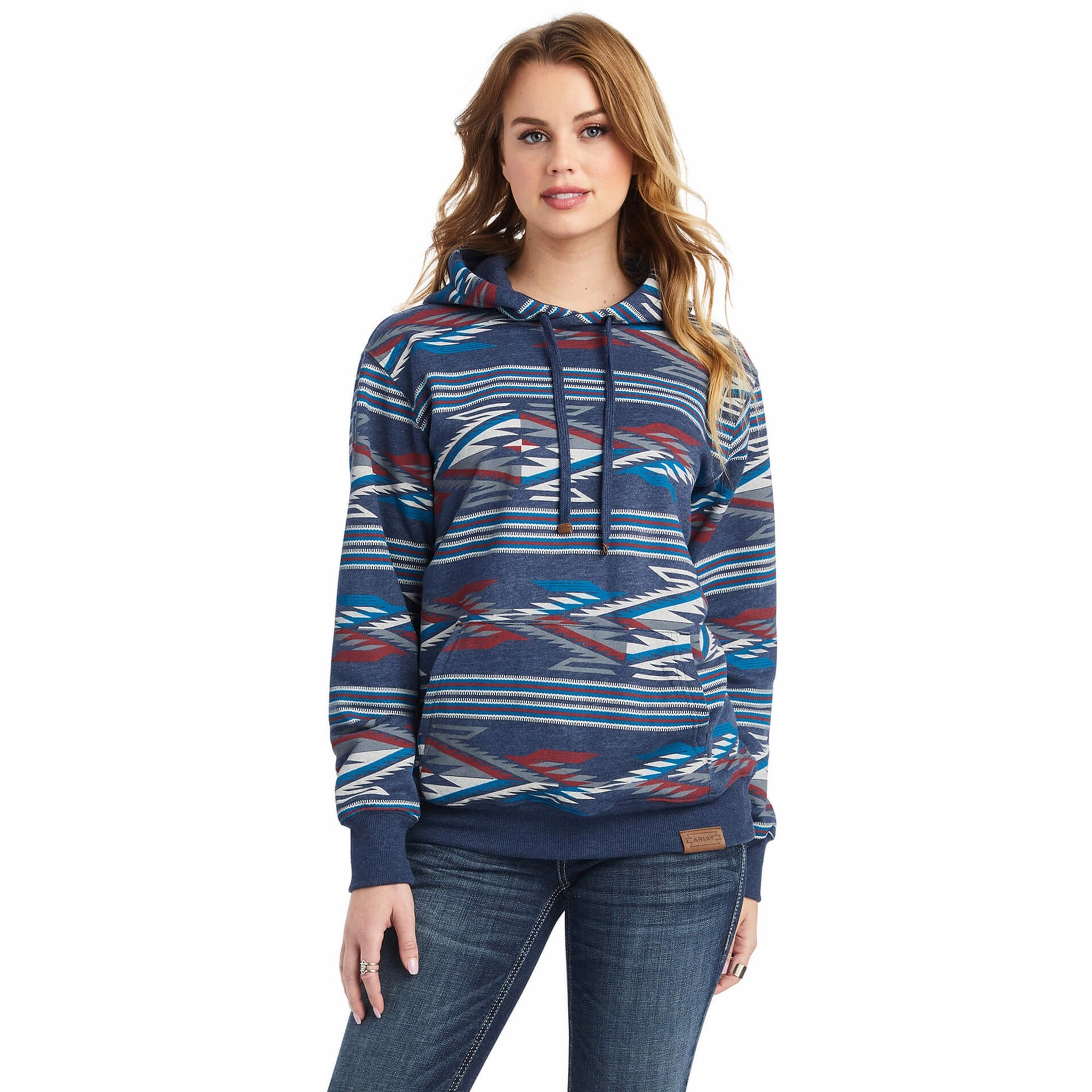Moisture Wicking Finish All Season Versatility Ariat Women's Chimayo Aztec Hoodie