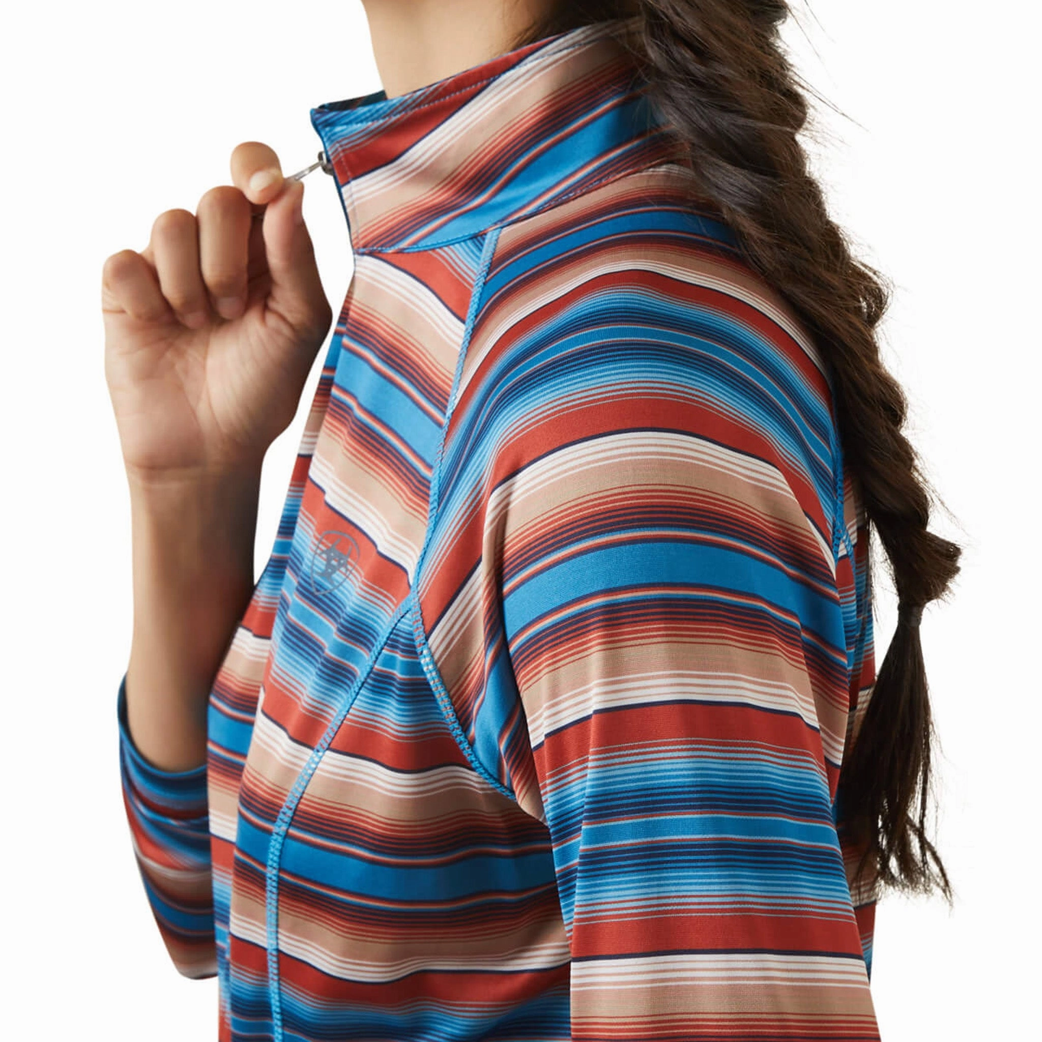 Minimalist Silhouette Cut Ariat Women's Horizon 1/4 Zip Top