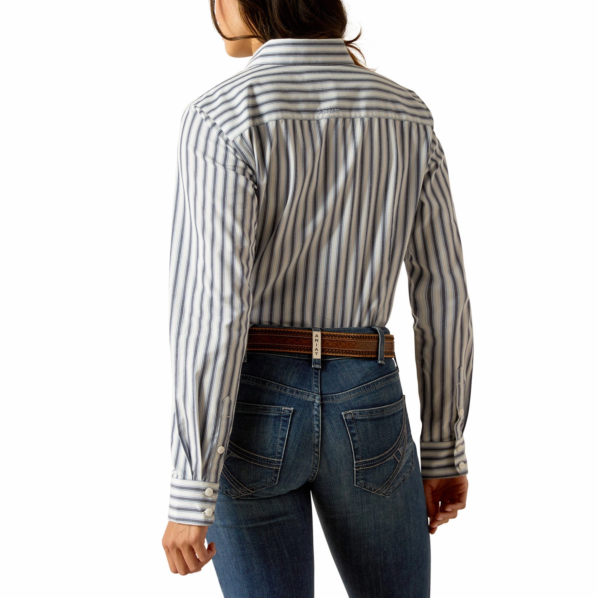 Ariat Women's Kirby Baja Stripe Long Sleeve FlexibleNeckline BreathableBackVents