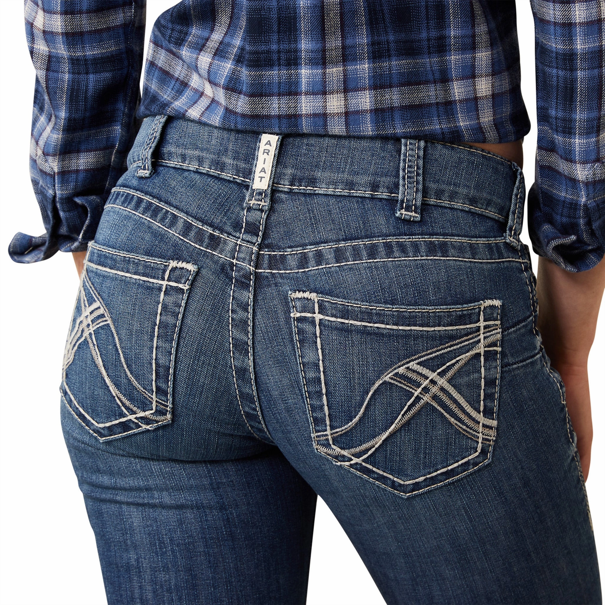 Ariat Women's R.E.A.L. Miriam Irvine Bootcut Jeans school outfit Casual Friday Elegant Casual