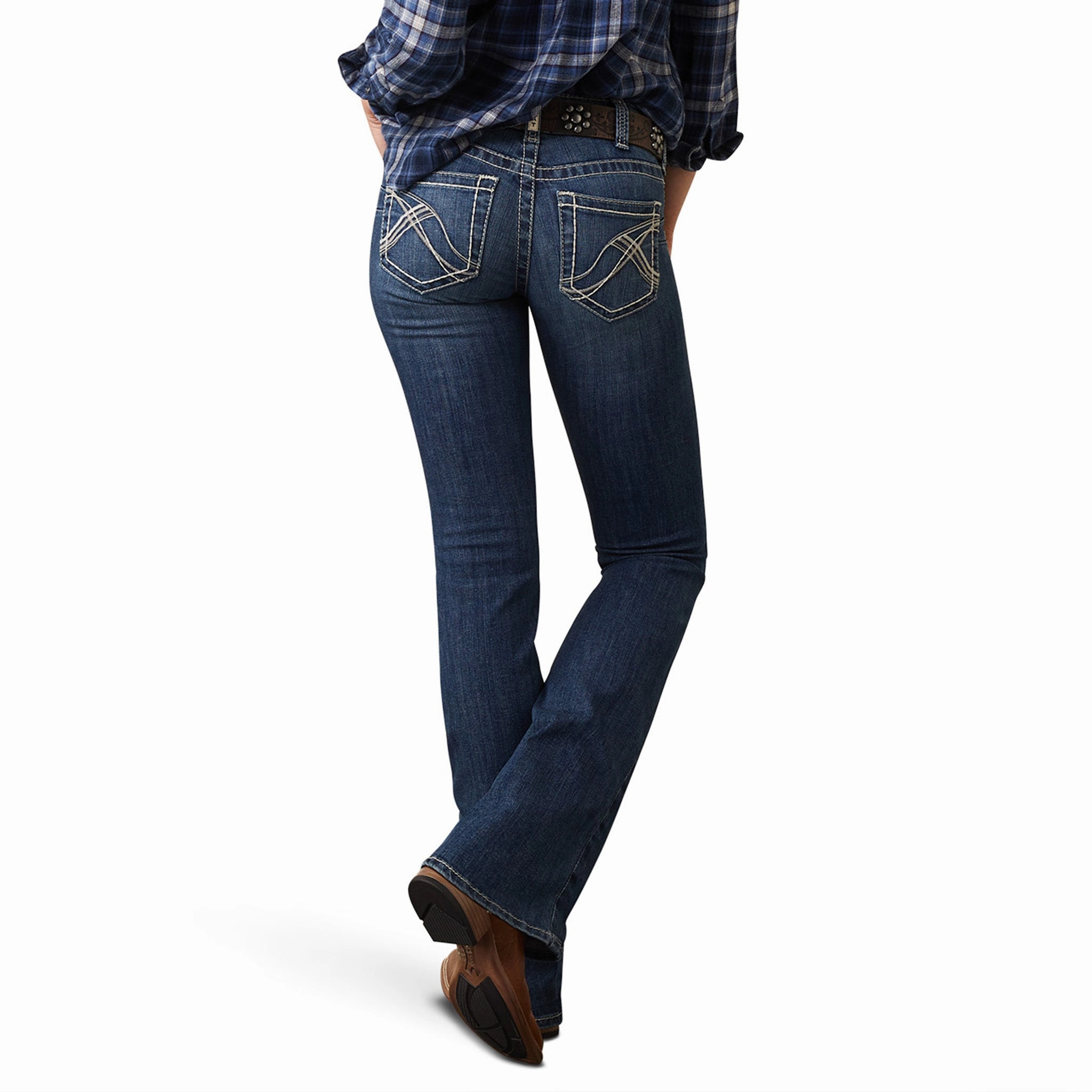 Morning Stroll Evening Stroll Trend Setter Ariat Women's R.E.A.L. Miriam Irvine Bootcut Jeans