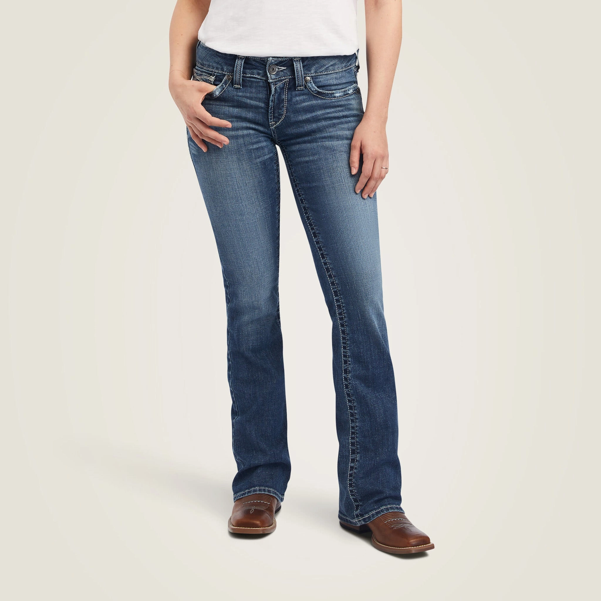 Everyday Wear Smooth Lightweight Ariat Women's Raquel Jeans