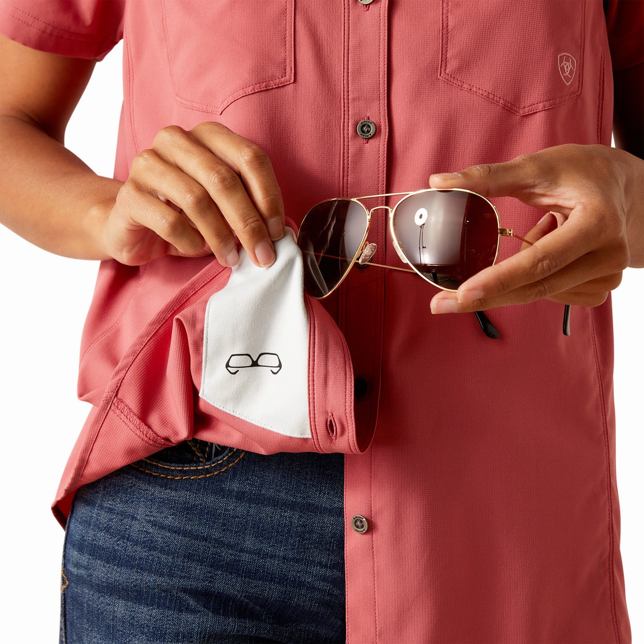 Classic Hoodie Ariat Women's VentTek Slate Rose Shirt