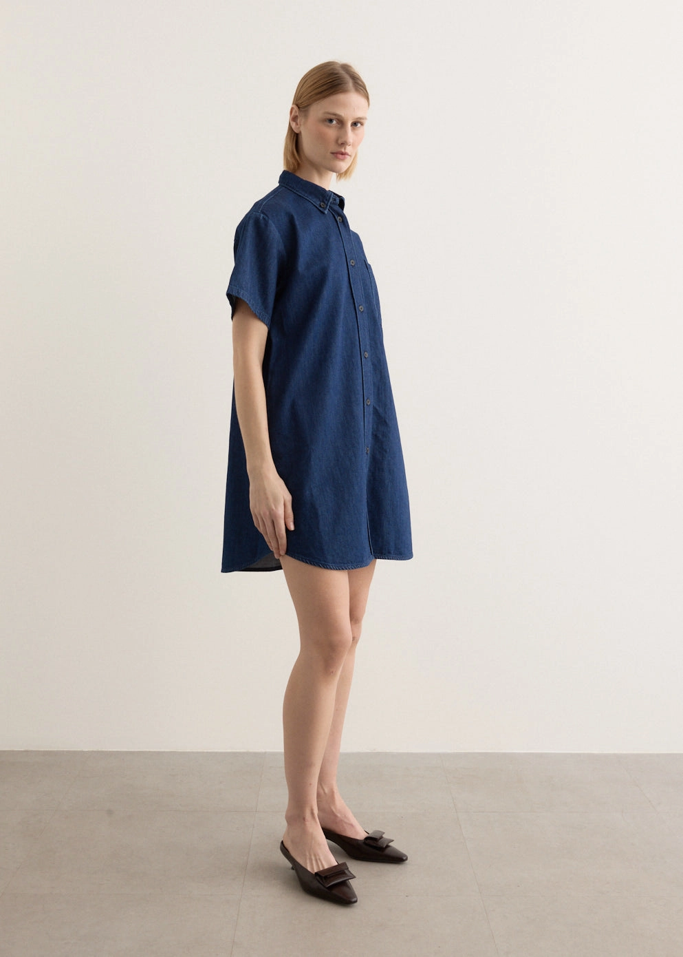 Natural Wrap Ary Dress