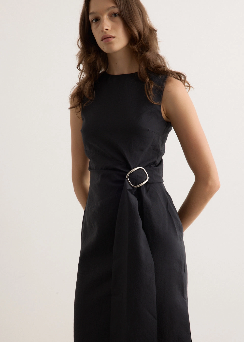 Cozy Vibe Astrid Sleeveless Maxi Dress