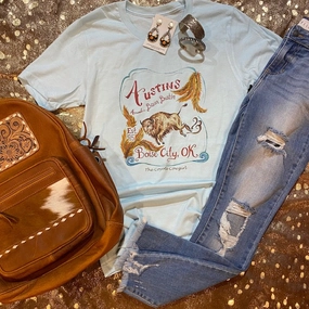 Austin's Bison Bustin Tee AntiStaticLining FrictionResistant Fabric