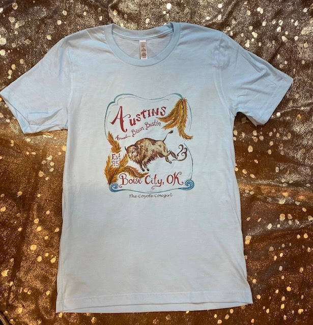 QuickDry Performance Austin's Bison Bustin Tee