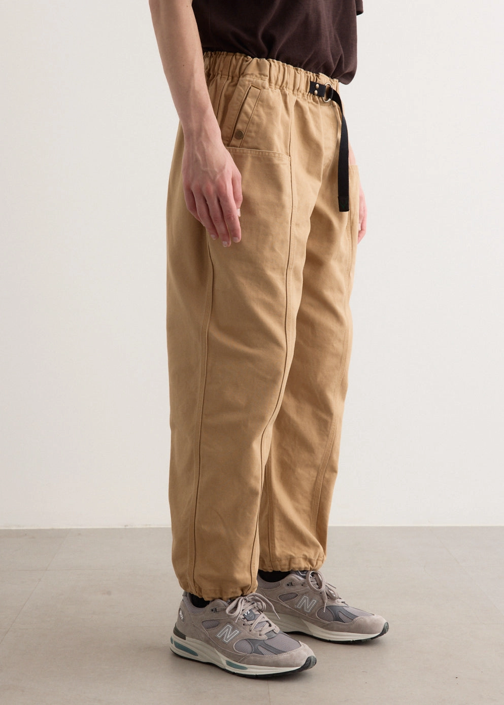 Belted C.S.Pants AllDayCompression Slim Stretch