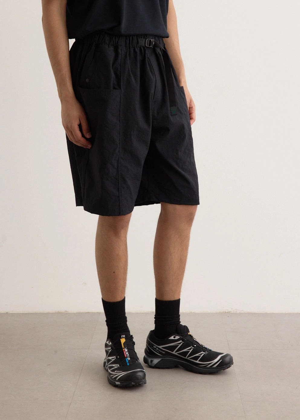 Stay Cool Wear Clean Fit Belted C.S.Shorts
