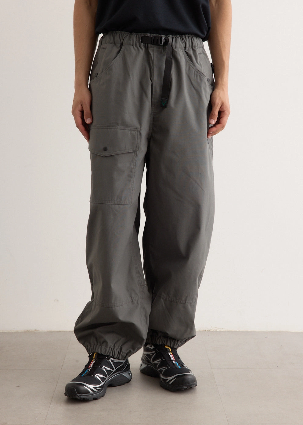 Belted Utility Pants Easy Access