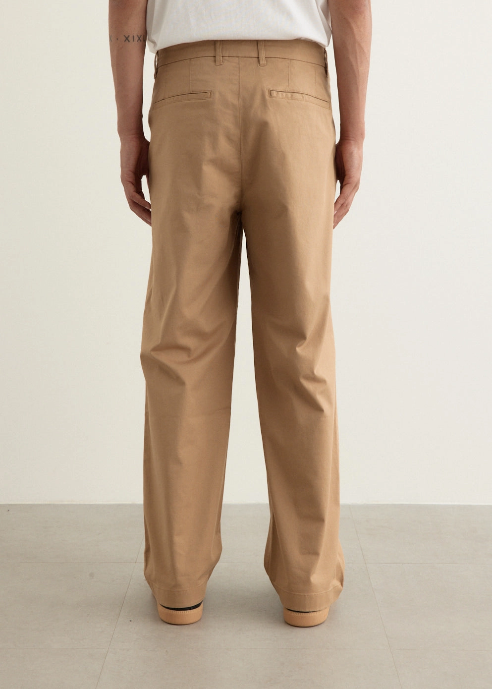 Benn Relaxed Twill Pleated Trousers Relaxed fit wear