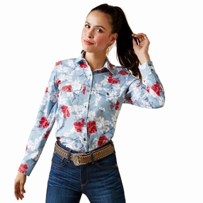 Ariat Women's Western VentTEK Shirt SelfFabric Binding