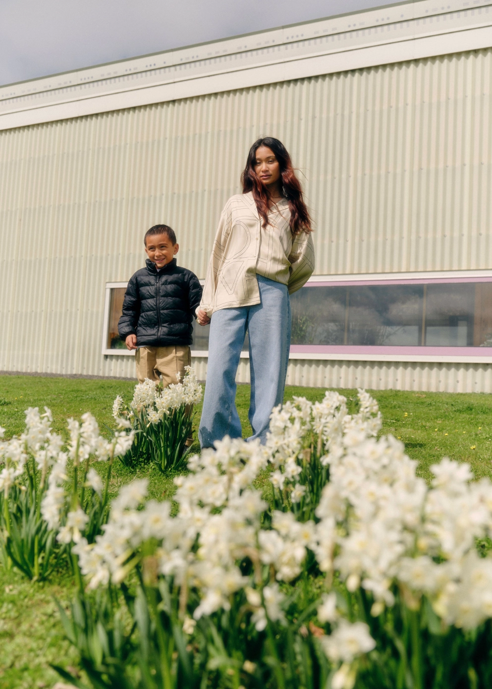 Monogram Silk Pyjama Top Classic Style Anti Pilling Surface