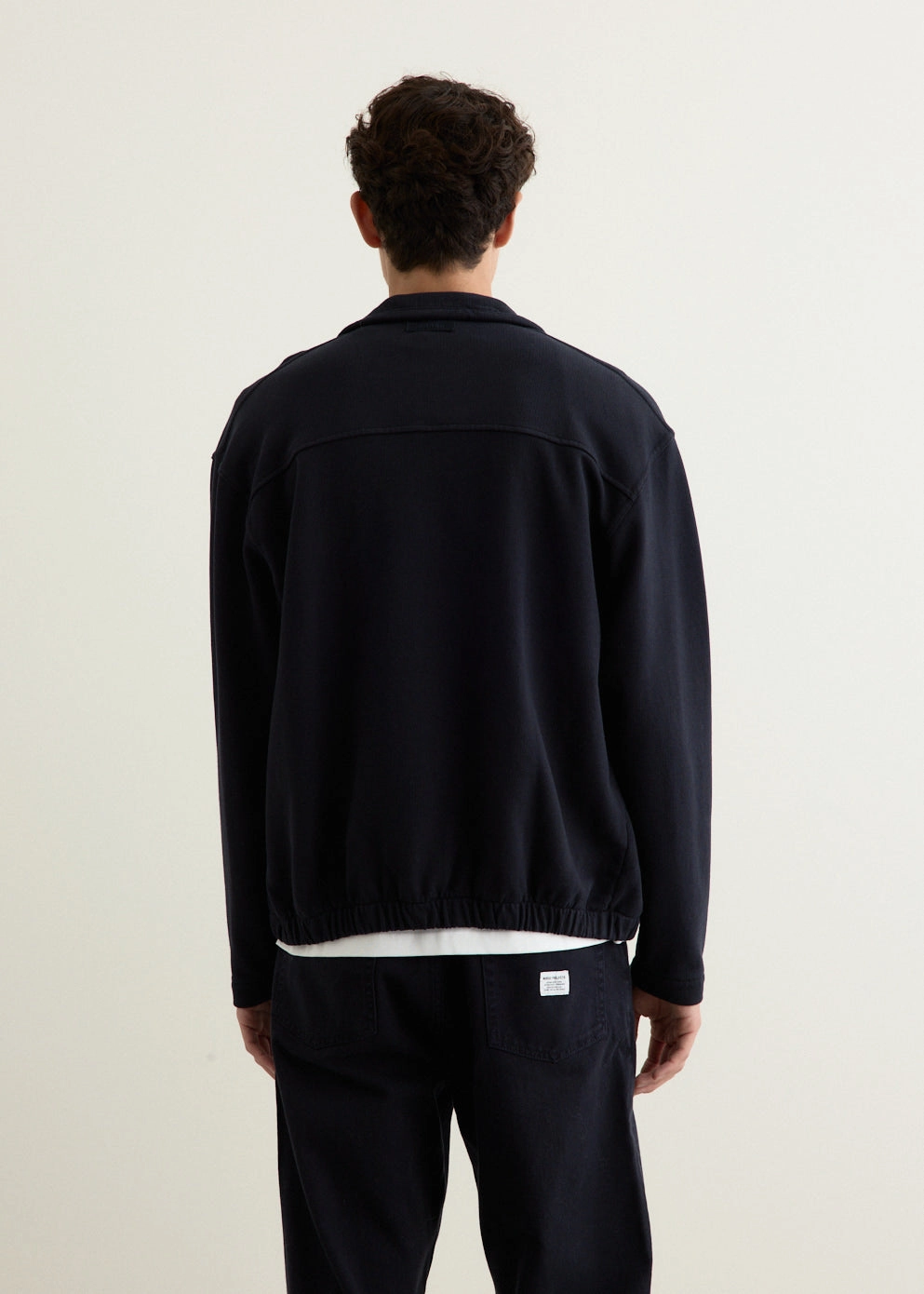 Bjorn Relaxed Organic Loopback Track Jacket ThermalInsulation Ergonomic Articulation