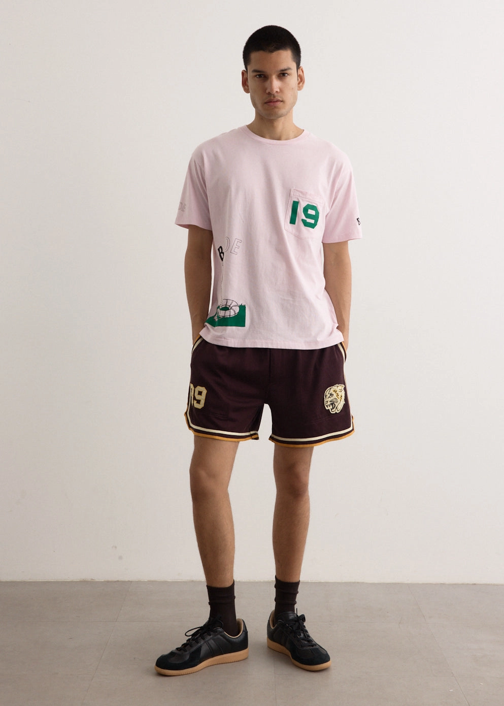 Noise Free Fabric Low Profile Zipper Bobcat Shorts