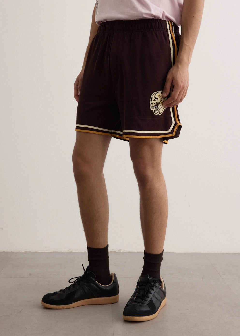 Leather Look Bobcat Shorts