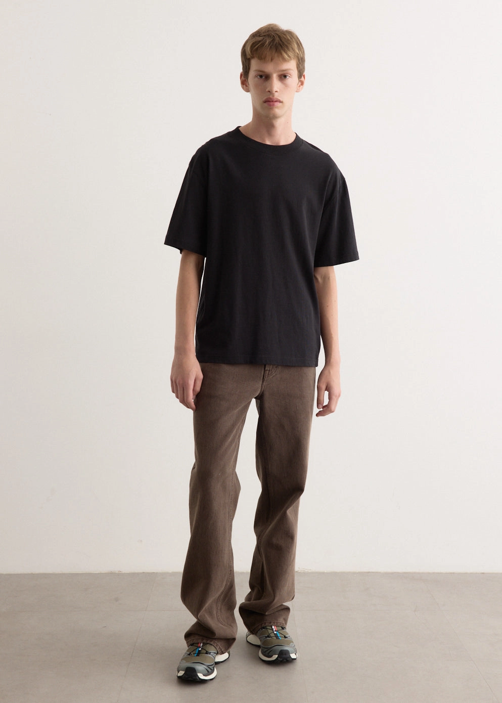 Youth Style Office Wear Yearlong Fit 70s Cut Jeans