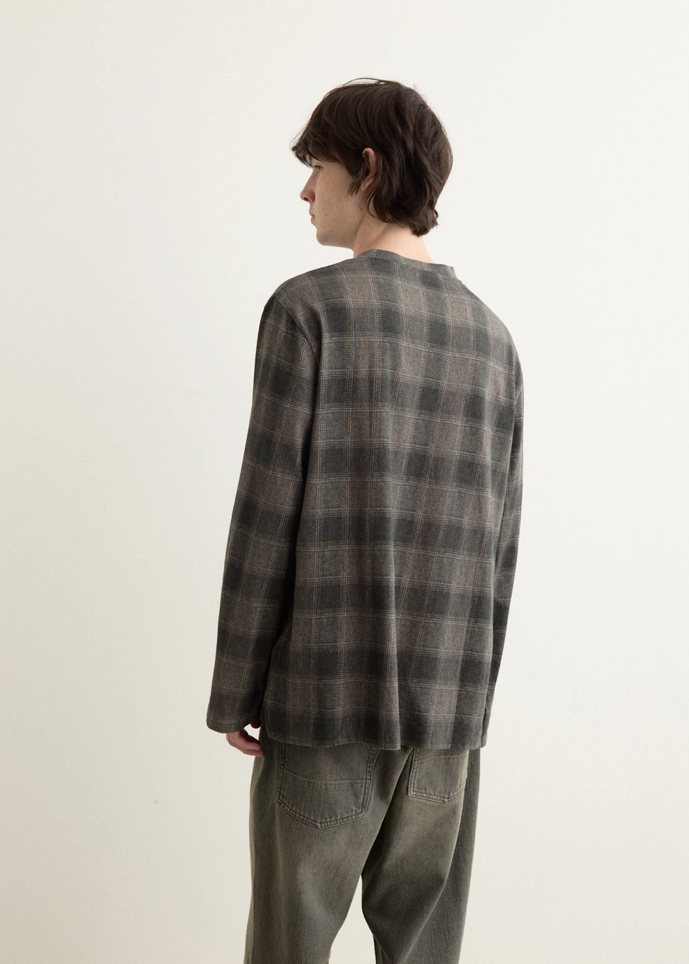 Sporty Layer Look Box Long Sleeve