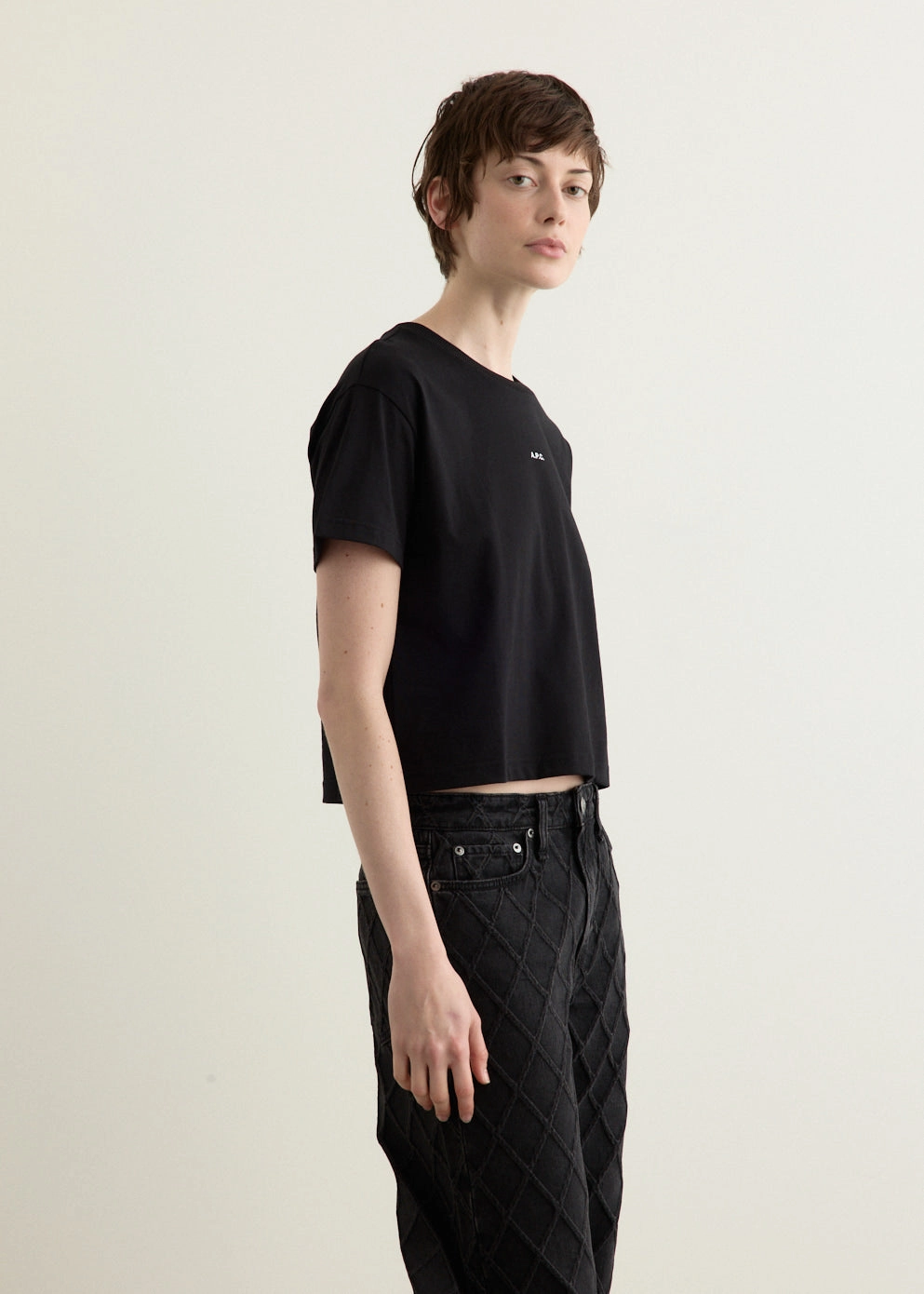 Biodegradable Options Boxy Micro Logo T-Shirt