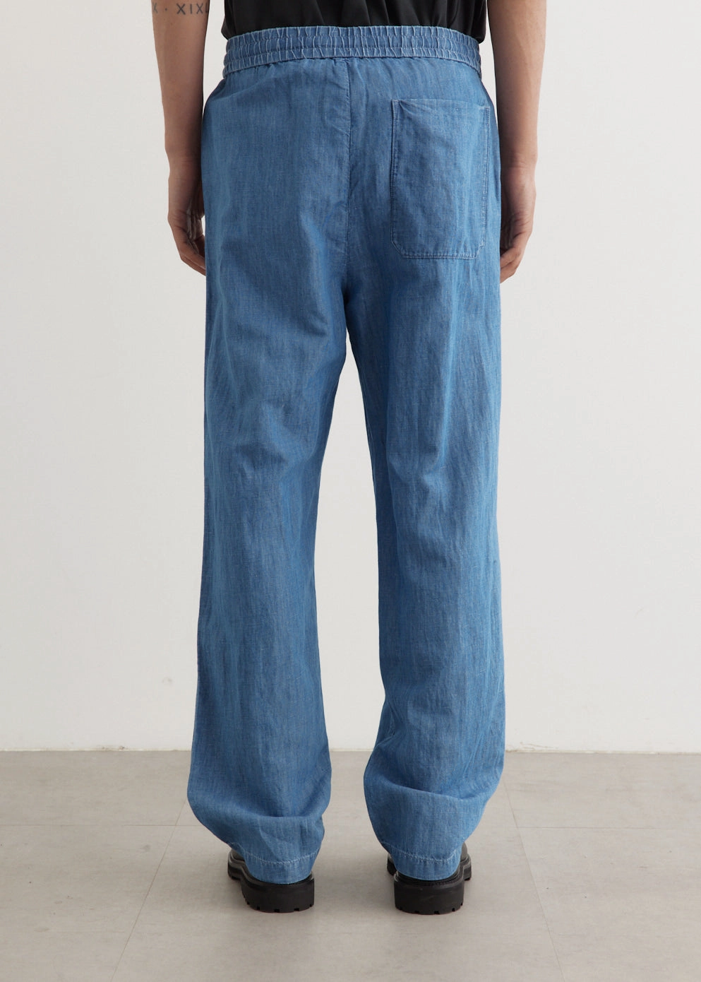 Bradford Denim Drawstring Pants slim fit TearResistantPanels