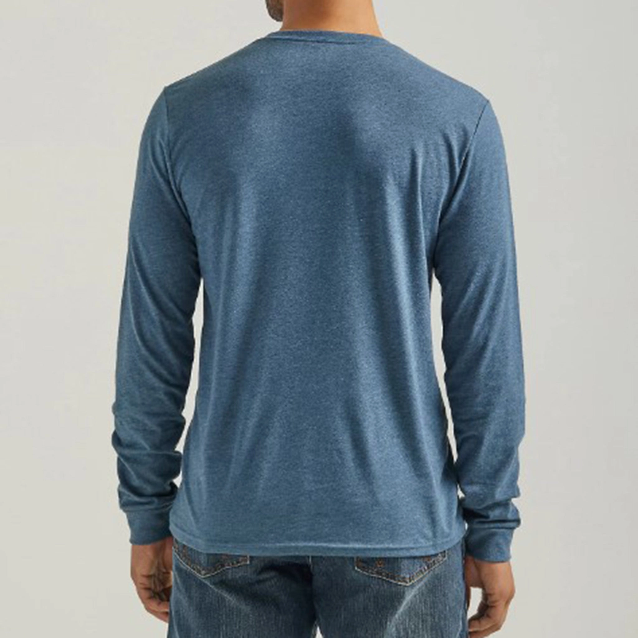 Wrangler Men's Navy Heather George Strait Shirt Spring Collection