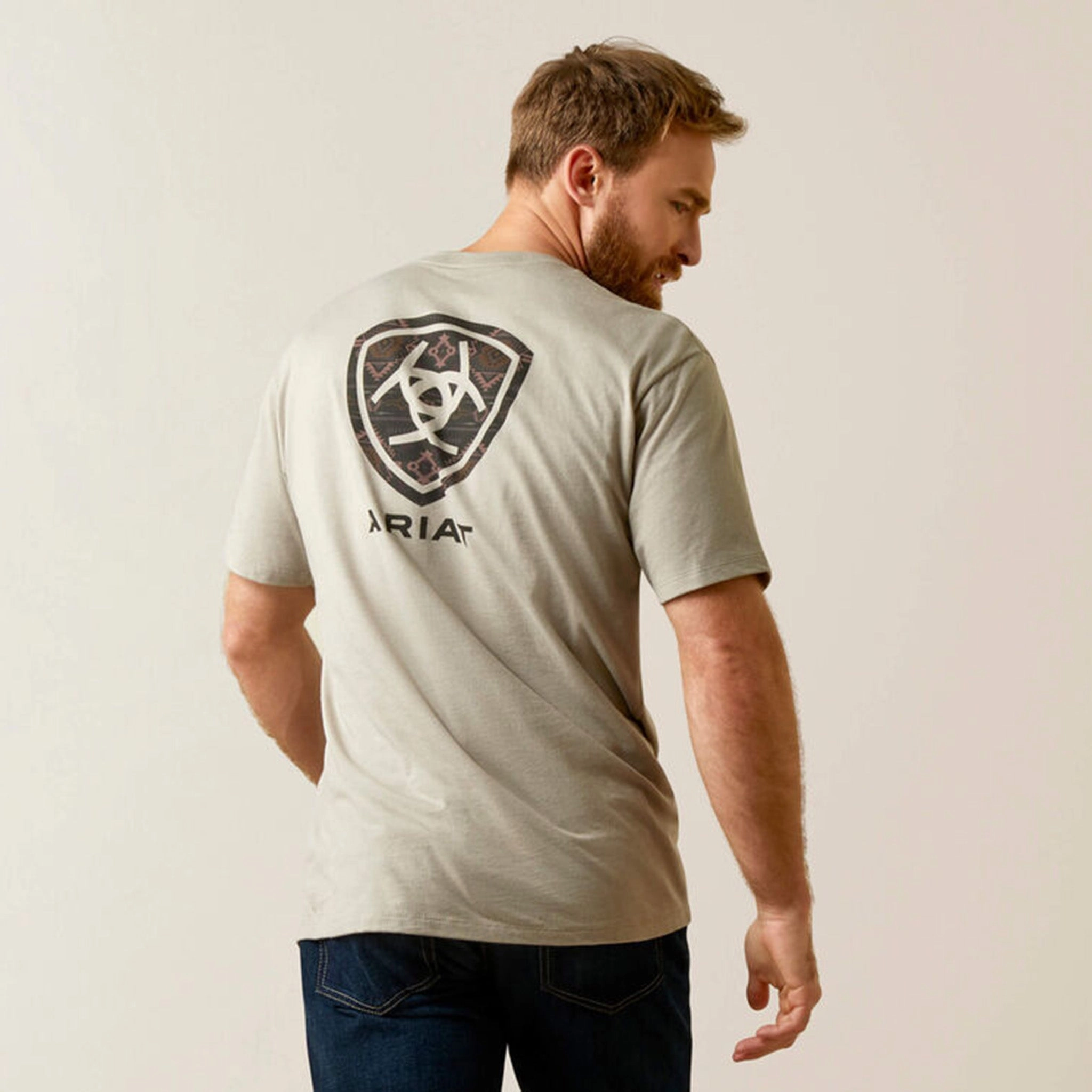 Cocktail Event Breathable Style Ariat Men's Serape Island T-Shirt