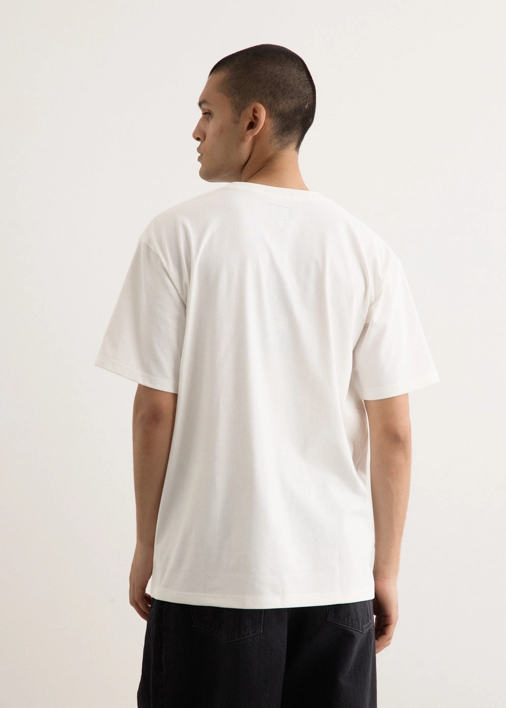 x Kae Tanaka Crewneck T-Shirt Stylish Look Sleek Stretch Fit