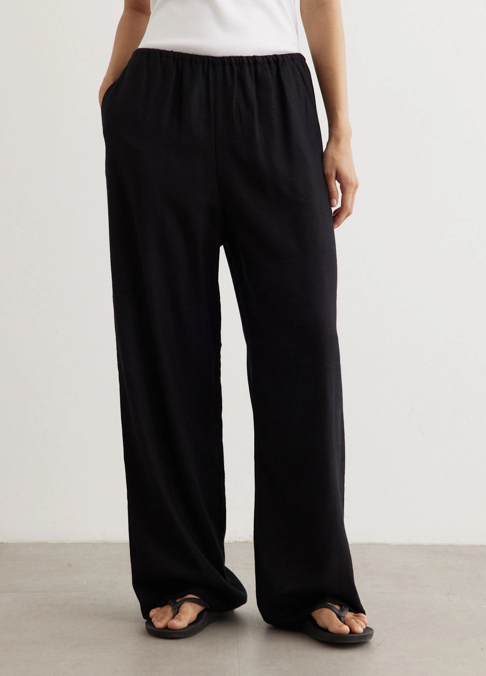 Monogram Flannel Pj Bottoms Odor Control Fabric Versatile Layering