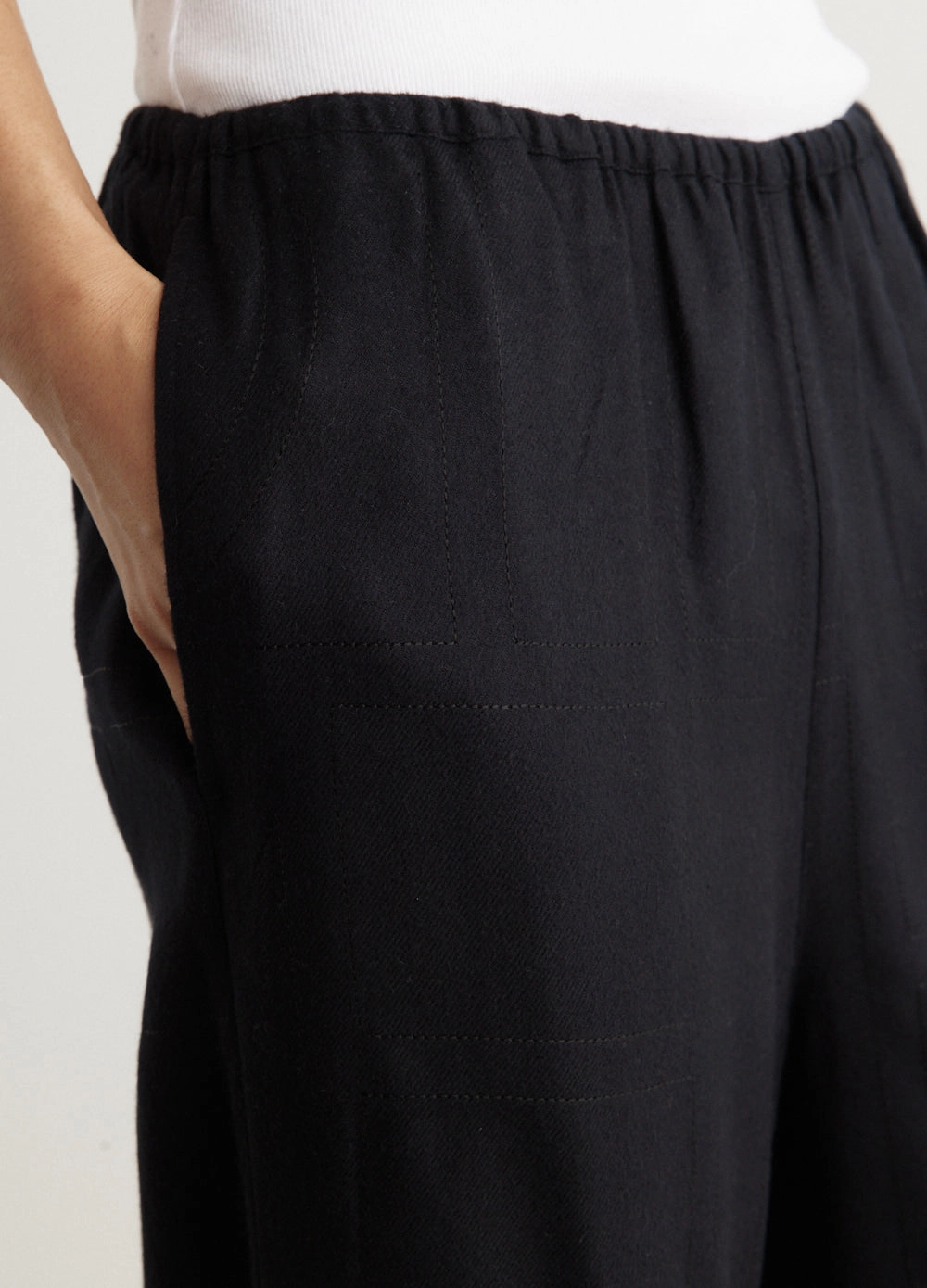 Basic Style Monogram Flannel Pj Bottoms