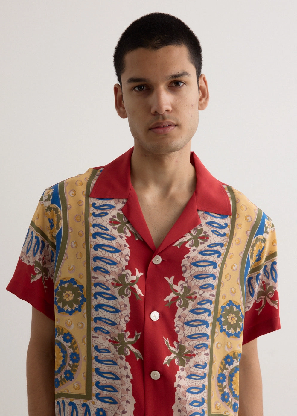 Bricolage Short Sleeve Shirt Ultra Soft Interior Essential Piece