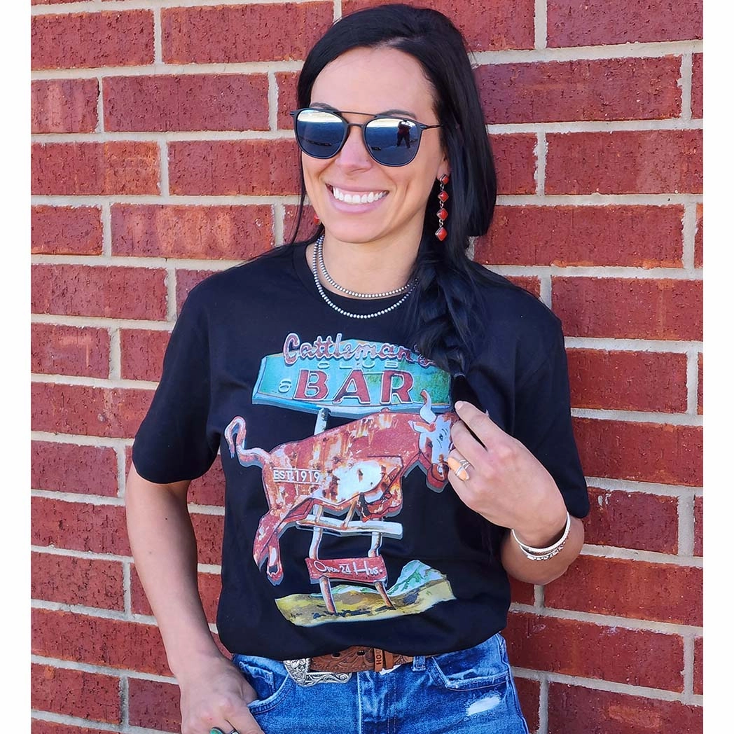 Cattleman's Club Bar Tee MeshPanel