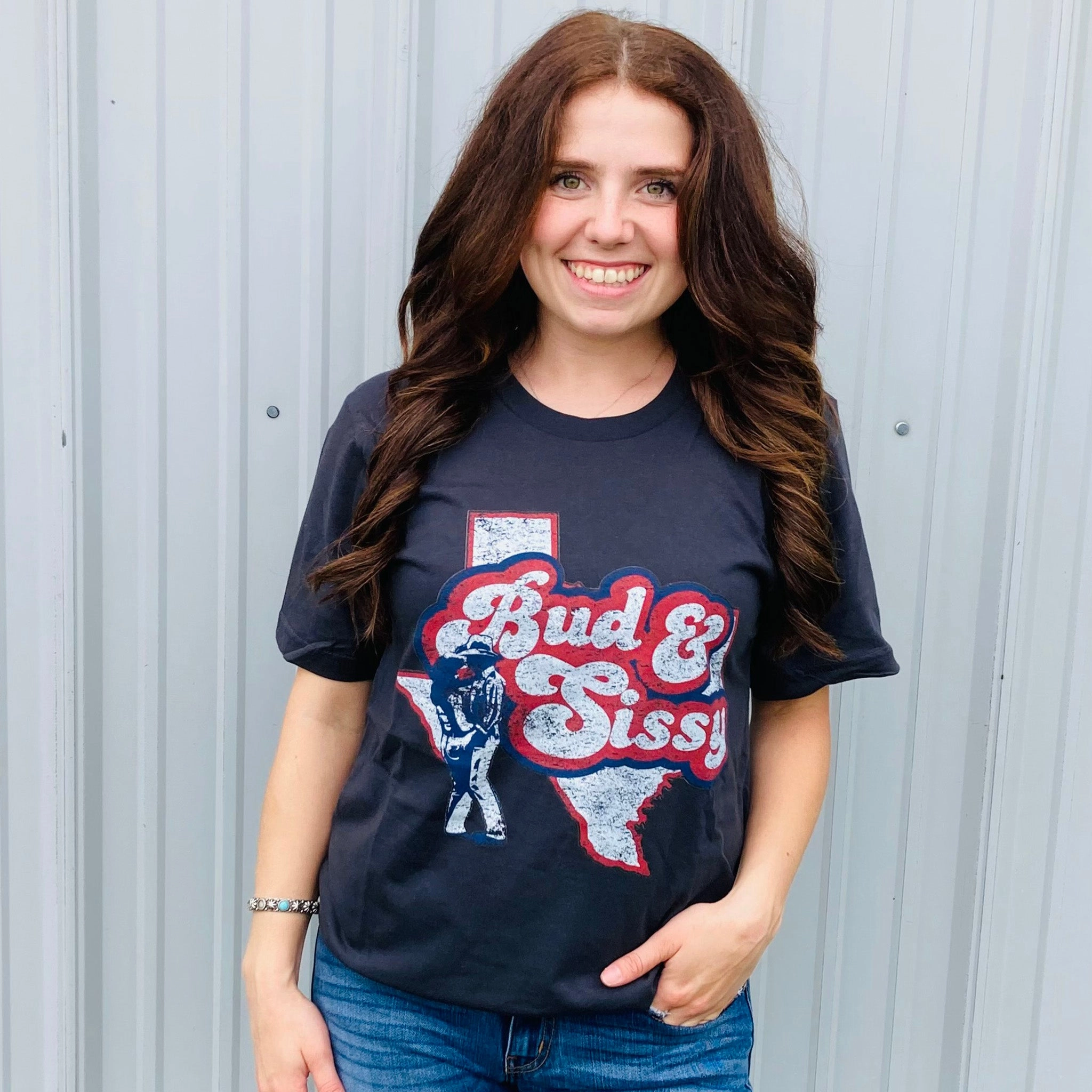 Bud & Sissy Tee standard fit Brushed Interior