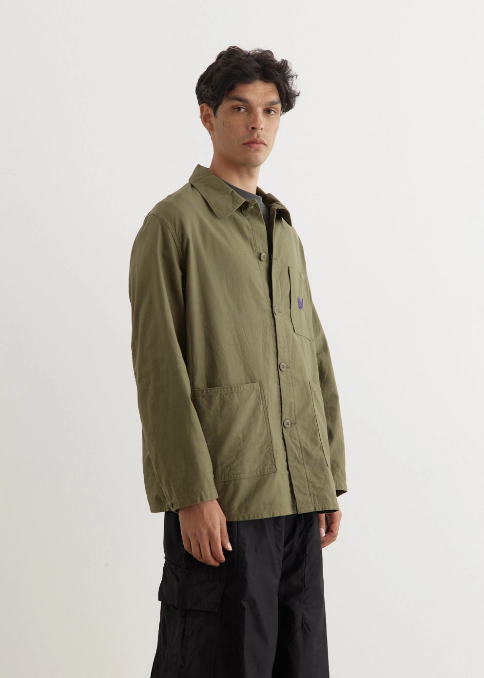 Windproof Closure Adjustable Hemline D.N. Coverall Jacket