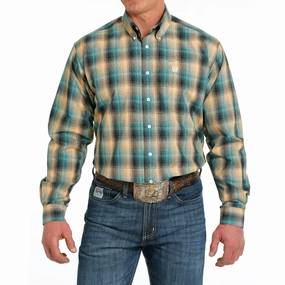 Seasonal Trend Cinch Men's Plaid Button-Down Western Shirt