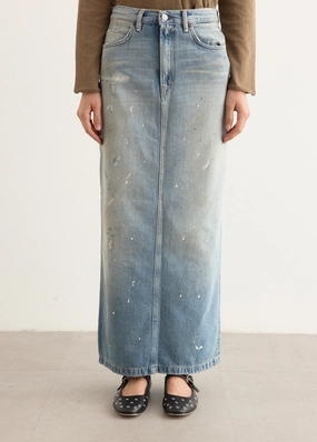 Tibby Denim Skirt Sophisticated Casual Limited Release