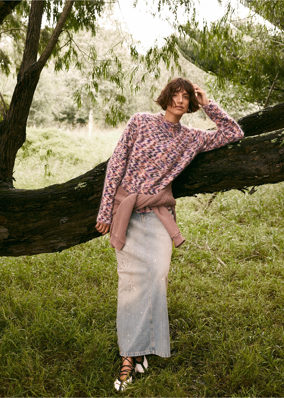 Quick Fit Tibby Denim Skirt