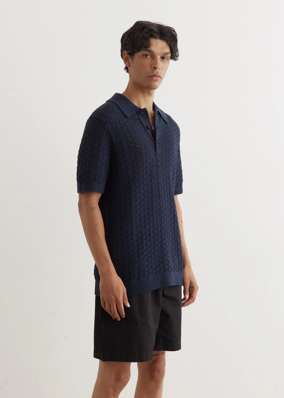 Manuel Polo Ergonomic Sleeve Cut Evening Elegance