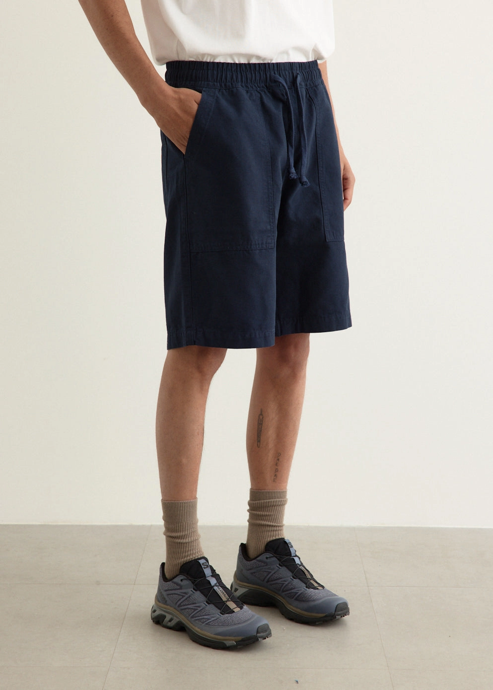 Noise Free Fabric Canvas Chef Shorts