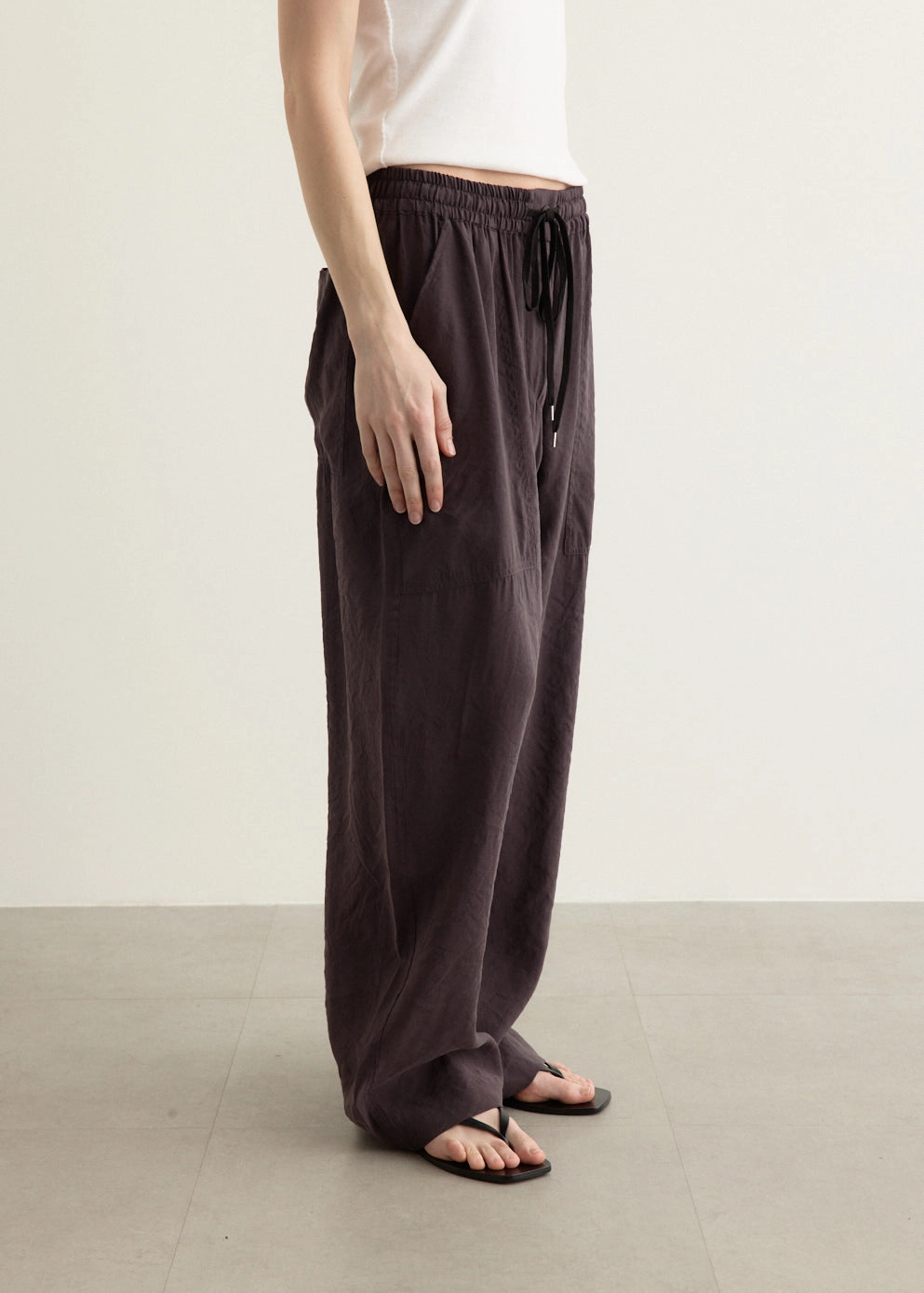 Capel Elasticated Waist Pants Carbon Infused Fabric