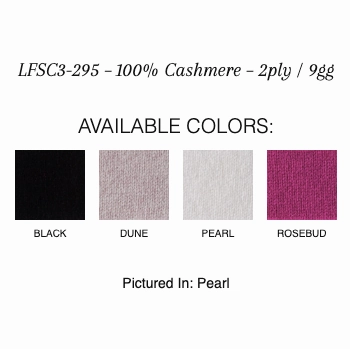 Relaxed Neckline Cashmere Crystal V-neck Sweater