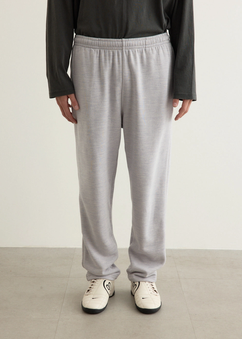 Fashionable Appeal Wool Classics Open Hem Fleece Pants