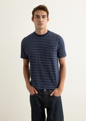 Compact Stitch Pattern Perfect Layer Wear Jacquard Pocket T-Shirt